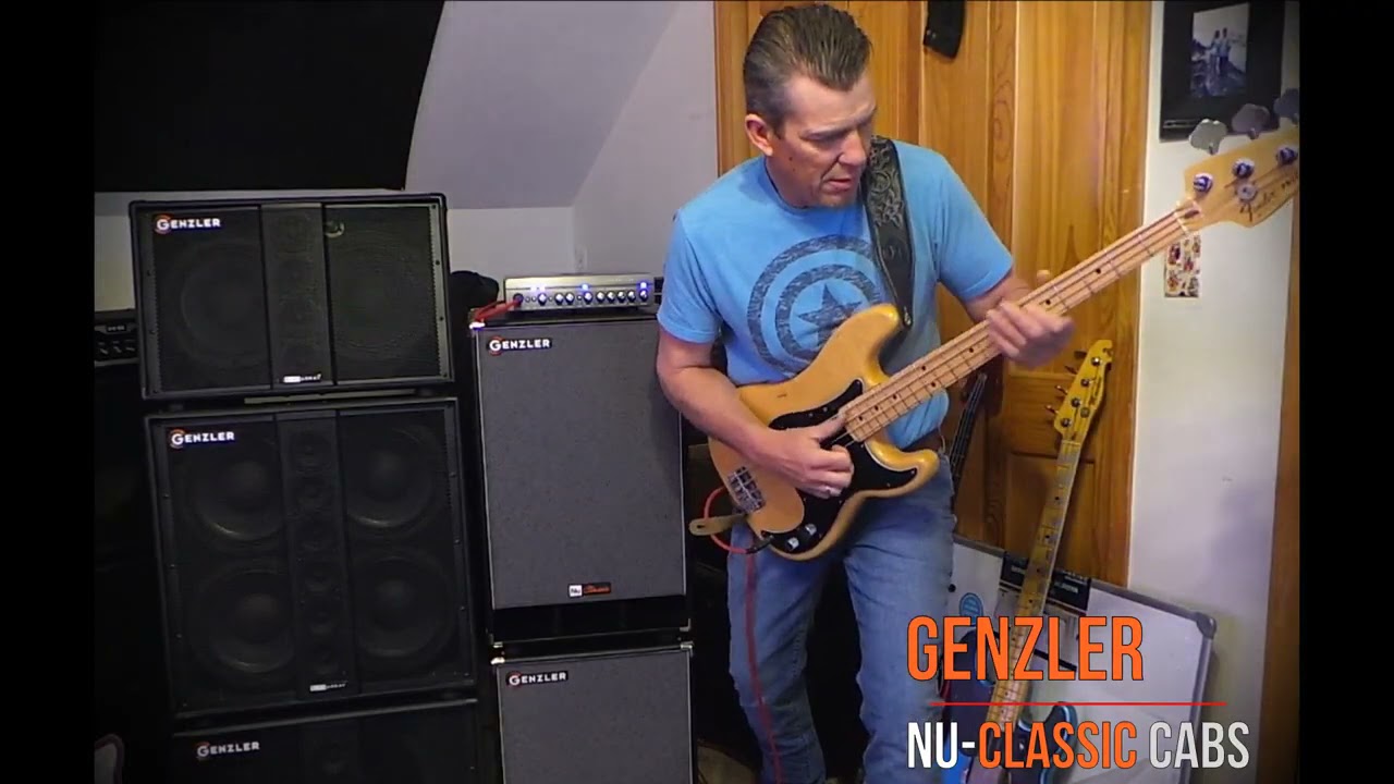 GENZLER - NU-Classic series cabs! - DEMO - Andy Irvine