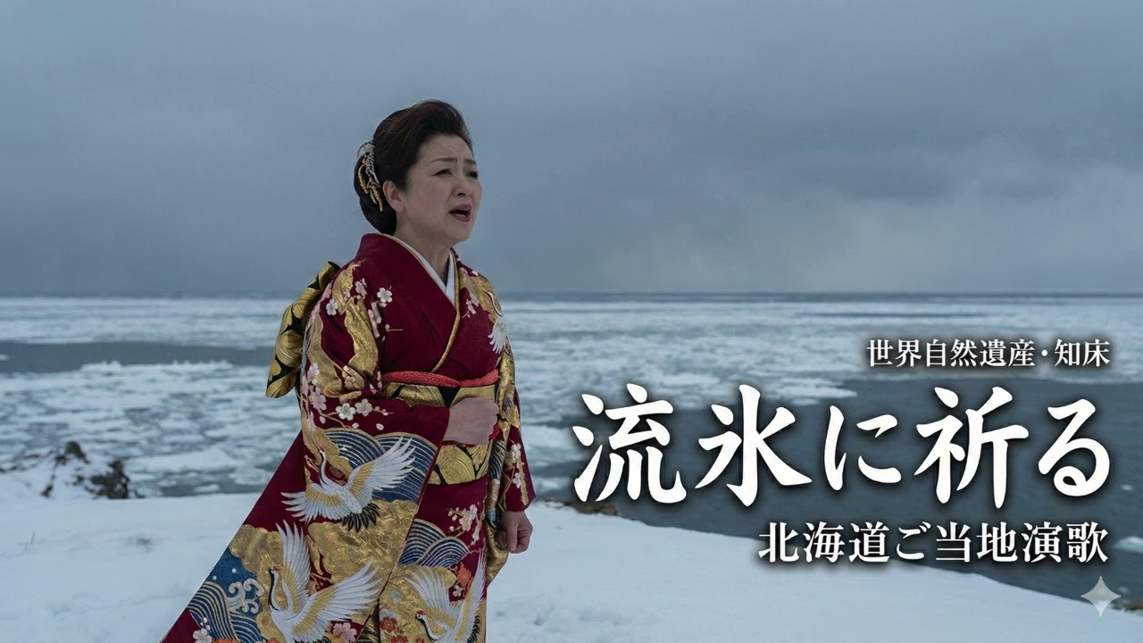 【本格演歌】流氷の祈り ― 知床哀歌｜北海道ご当地演歌・人生を歌う