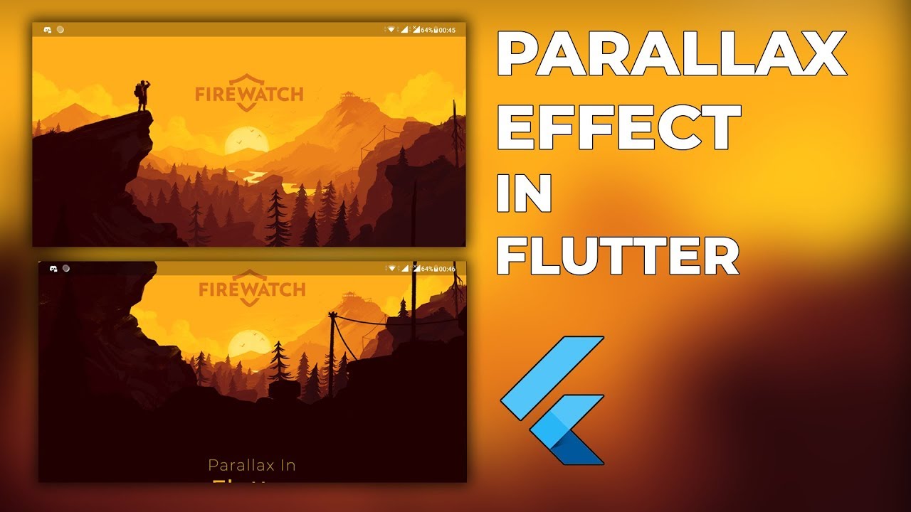 Parallax Scrolling - Flutter Tutorial