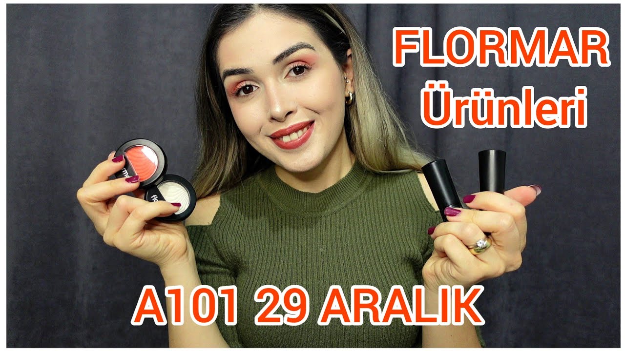 A101 AKTÜEL ÜRÜNLERİNİ DENEYELİM! 🤩29 ARALIK! FLORMAR RUJ FAR TATTOO GÖZ KALEMİ! #a101aktüel