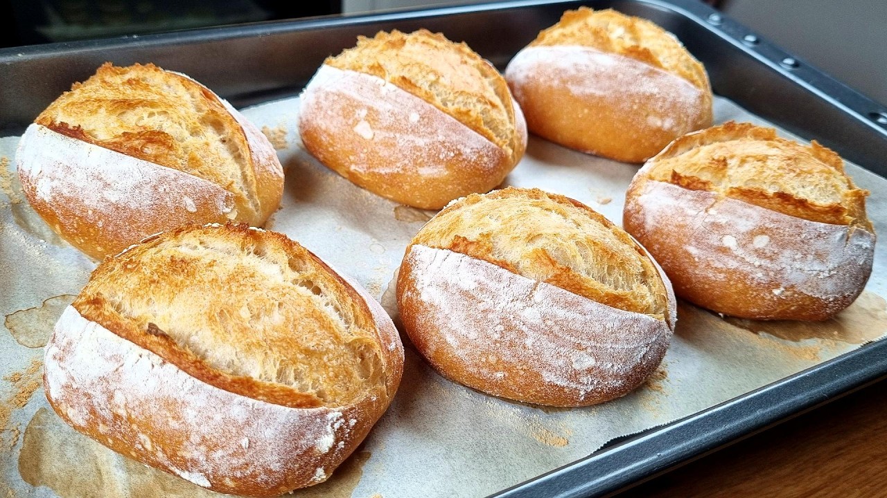 I don't buy bread anymore! The new perfect crusty bread recipe