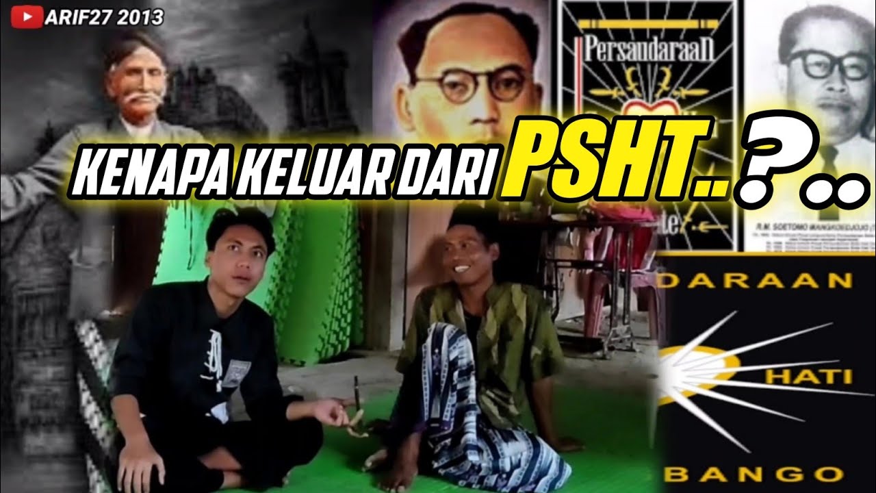 klarifikasi dan alasan keluarnya sesepuh PSHT dari organisasi tercinta