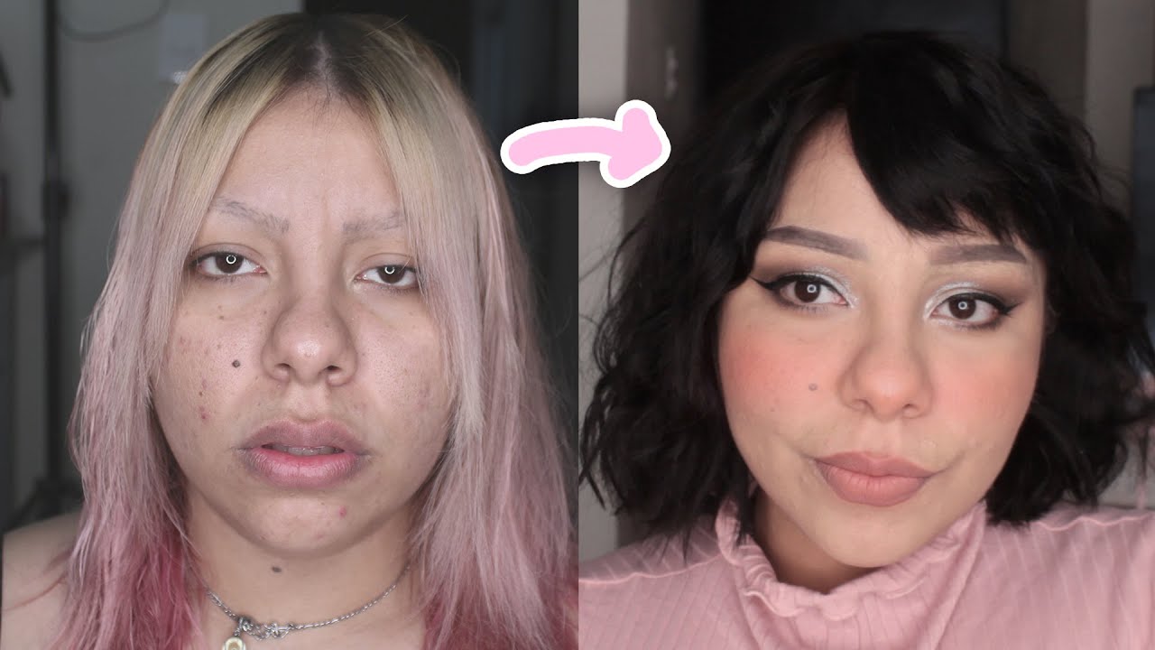 vieja horrorosa se mocha el pelo en kuarentonA / #TransformacionLunar 😳✨
