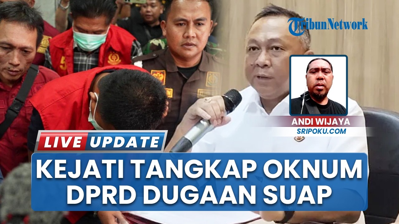 Kejati Sumsel Tangkap Oknum Anggota DPRD Muara Enim Terkait Kasus Dugaan Suap Proyek Irigasi