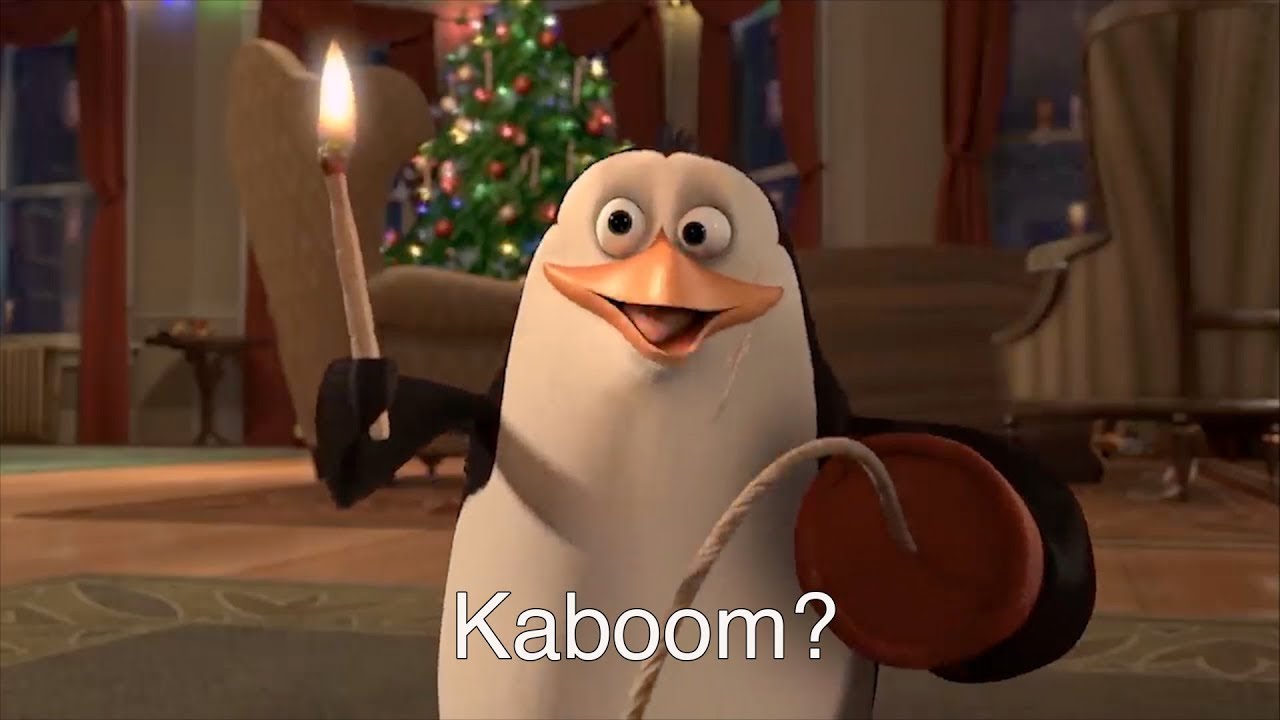 Yes rico, KABOOM.