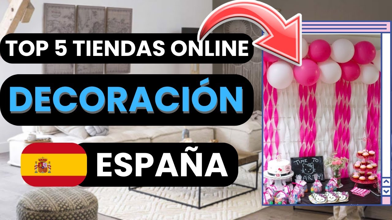 🥇 Las 5 mejores Tiendas de Decoración online en España (2026)