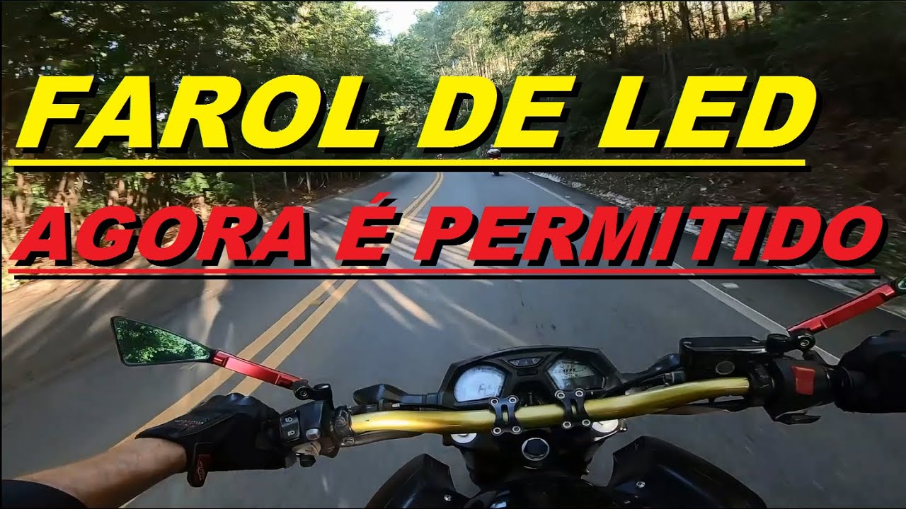 POR QUE &Eacute; PROIBIDO FAROL DE LED NA MOTO CARRO
