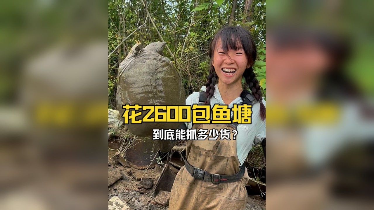 幺妹和罗哥花2600包下一口鱼塘，到底能抓多少货？是亏是赚？