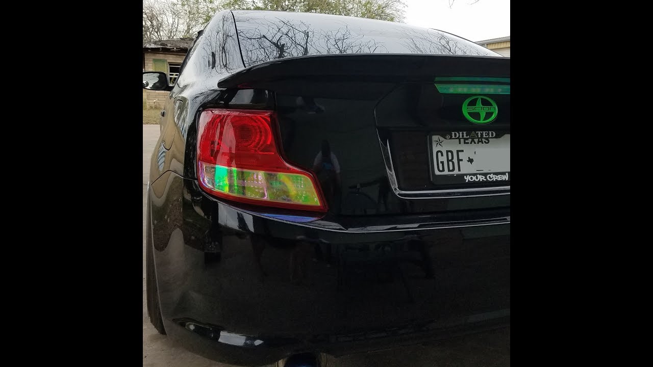DIY - Install Neo Chrome Tail light Vinyl / Tint  (Easy with Details)