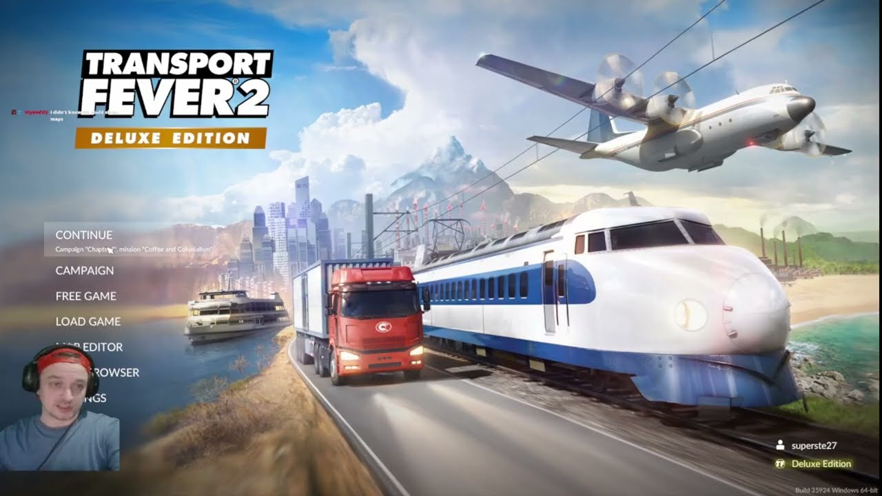 Transport fever 2 chapter 2: coffee and colonialism campaign