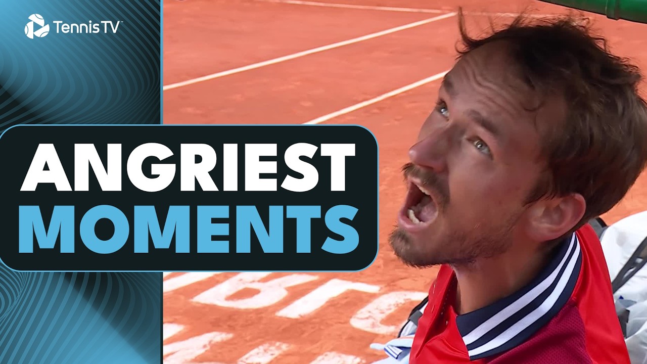 Top 10 ATP Tennis Meltdowns & Angry Moments in 2024