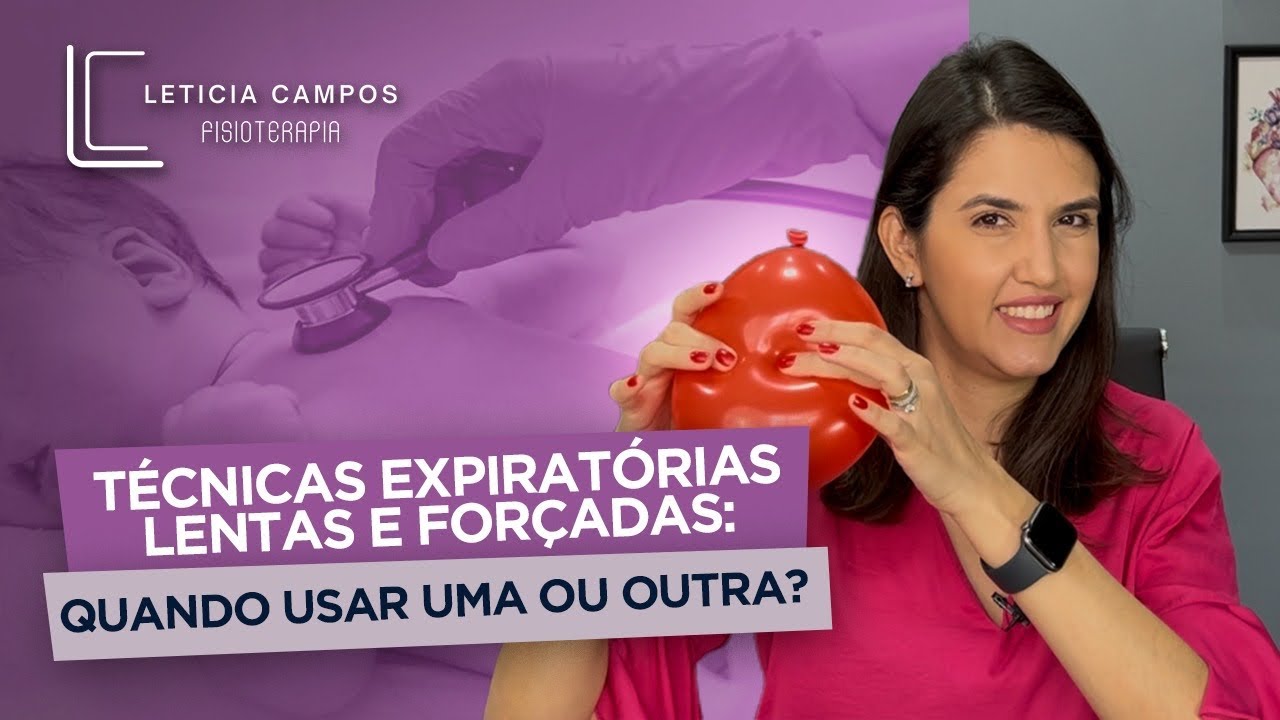 Técnicas expiratórias lentas e forçadas: quando usar uma ou outra?