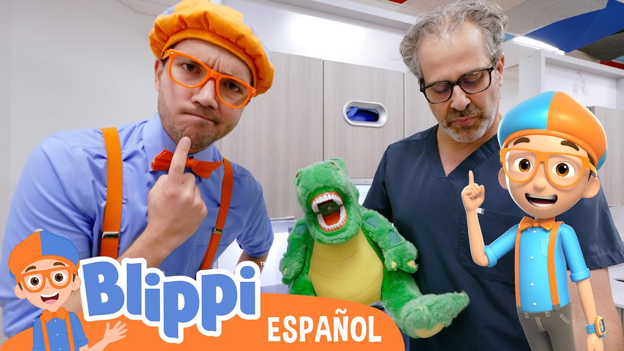 Aprende a cuidar tus dientes 🪥🦷 Blippi Español + Blippi Wonders🧡💙