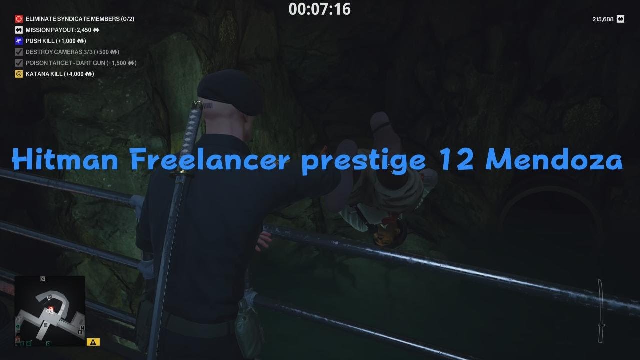 HITMAN Freelancer prestige 12 Mendoza