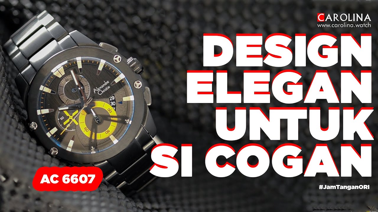 UNBOXING & REVIEW JAMTANGAN DENGAN DESIGN ELEGAN UNTUK SI COGAN II AC 6607 SERIES
