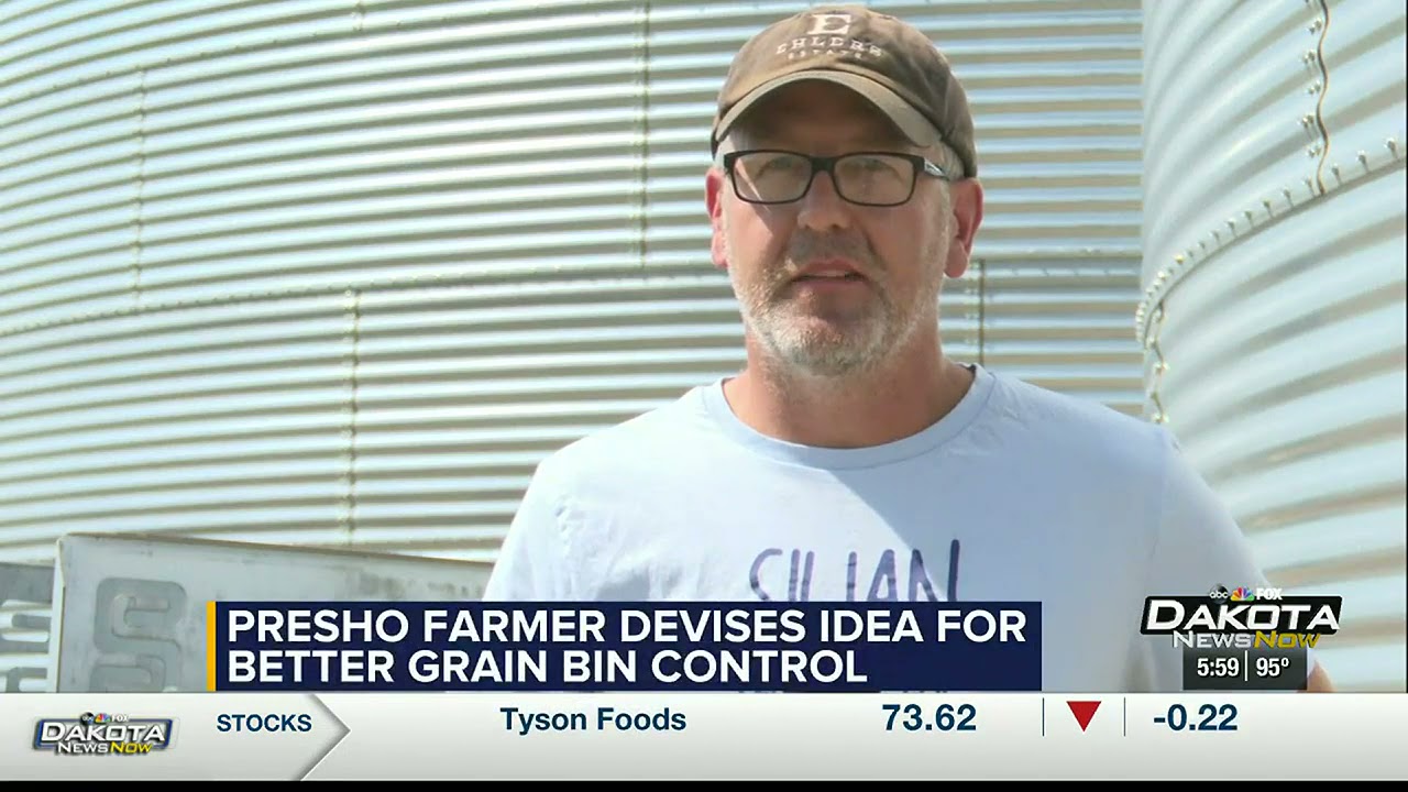 Presho farmer creates innovative way to monitor grain bins