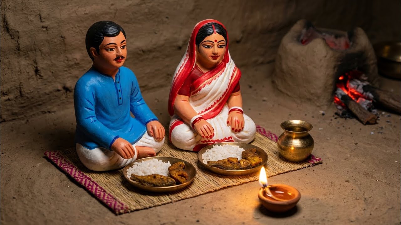 Miniature Doll Chicken Biryani Cooking ASMR | Tiny Indian Village Kitchen Story
