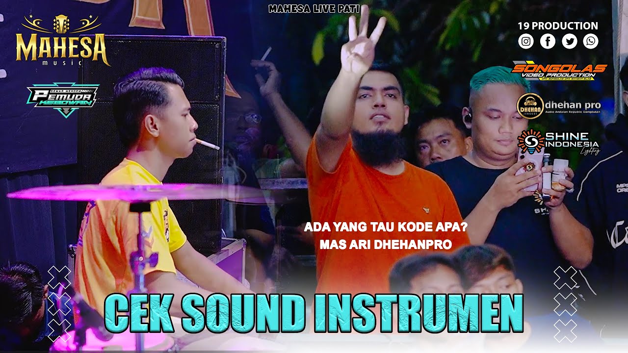 Cek Sound Mahesa Music Ft DhehanPro Audio I Mahesa Music Live Kebowan Kulon - Pati