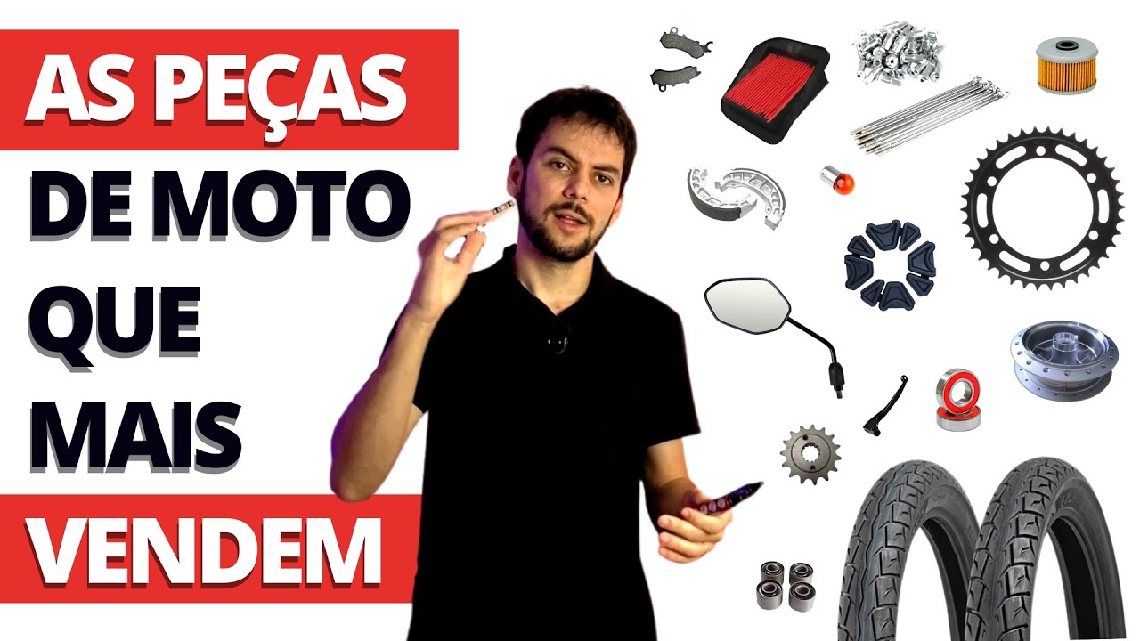 QUAIS AS PEÇAS DE MOTOS QUE MAIS VENDEM NA MOTO PEÇAS E OFICINAS DE MOTOS
