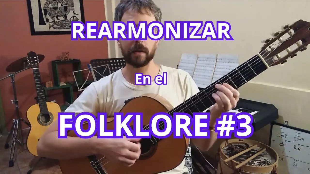 Recursos de rearmonización sobre folklore argentino 3/4 - (disminuídos e inversiones) -