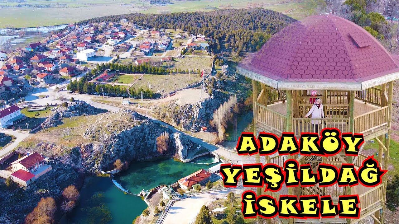 Beyşehir Gezilecek Yerler Adaköy, Yeşildağ İskele Gezdik Gördük #djimavicmini