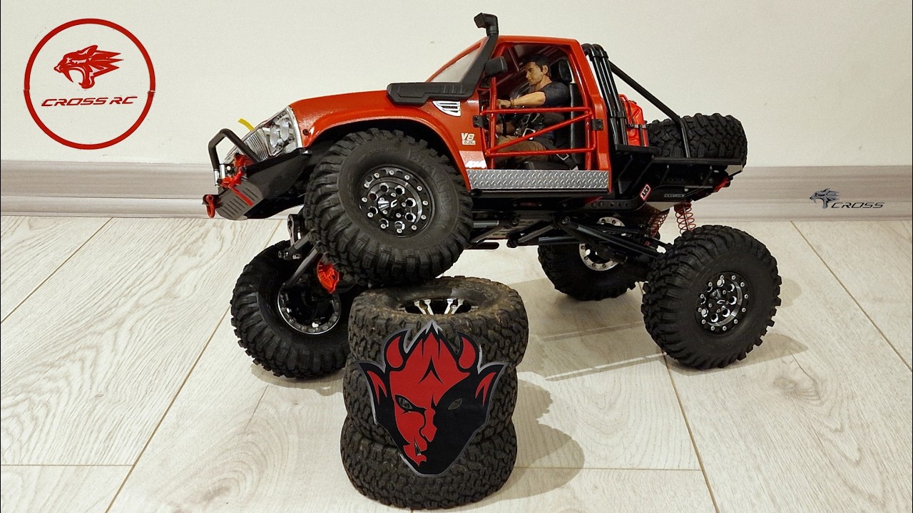 CROSSRC, DEMON SG4 C     budowa modelu     building the model