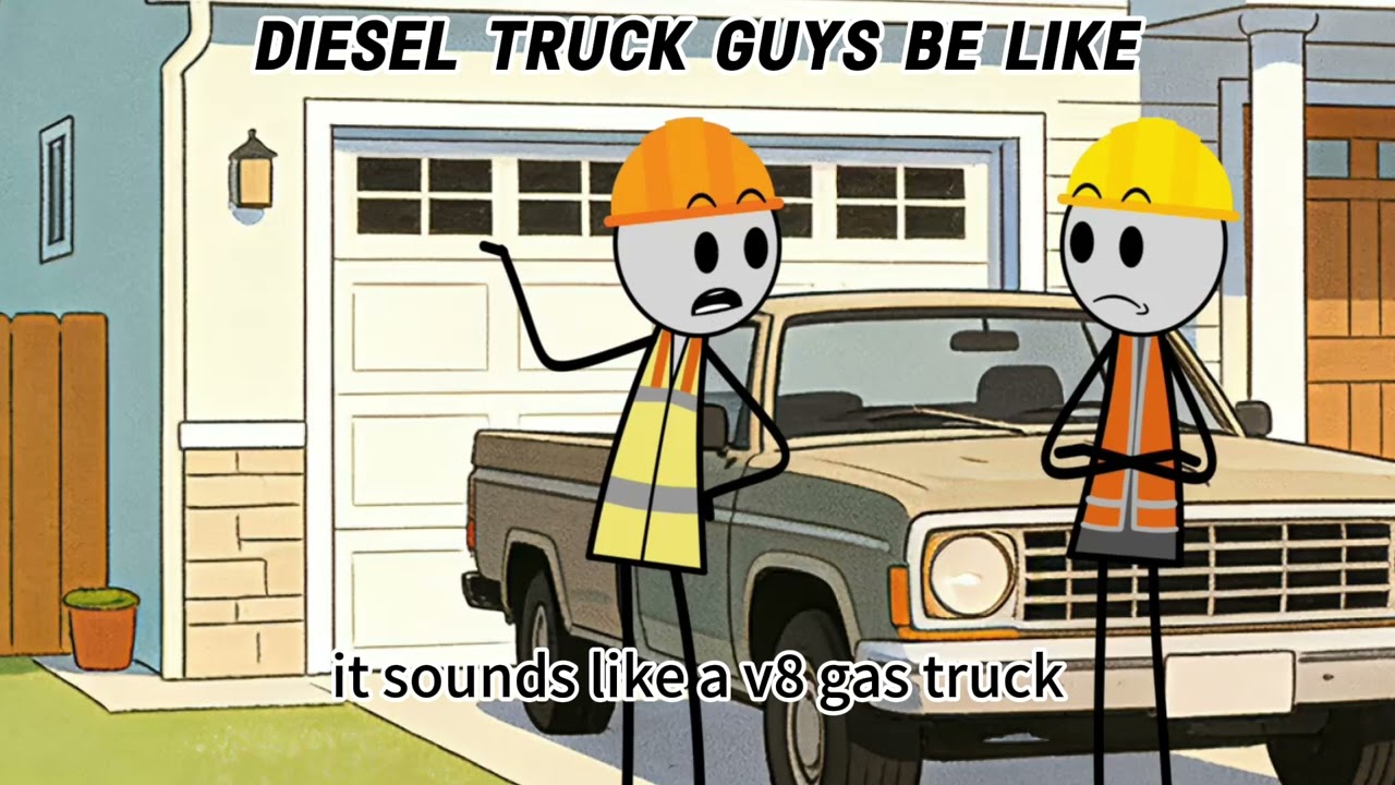 Diesel truck guys be like 