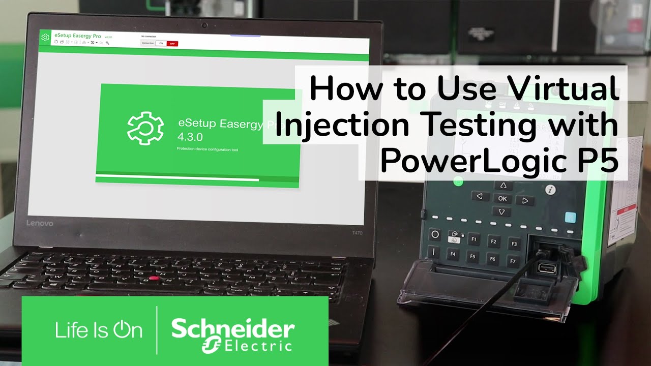 PowerLogic P5: Discover the Virtual Injection Testing Feature | Schneider Electric