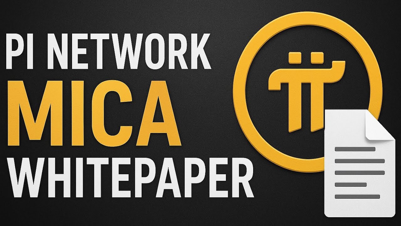 Pi Network MiCA Whitepaper Explained: The Biggest Legal Turn in Pi History | Pi Network New Update 
