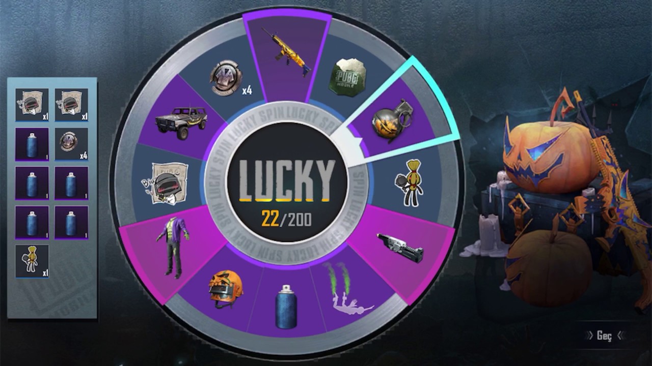 YENİ BALKABAĞI SCAR-L ÇARKI ÇEVİRDİK // NEW LUCKY PUMPKİN SCAR-L SPİN