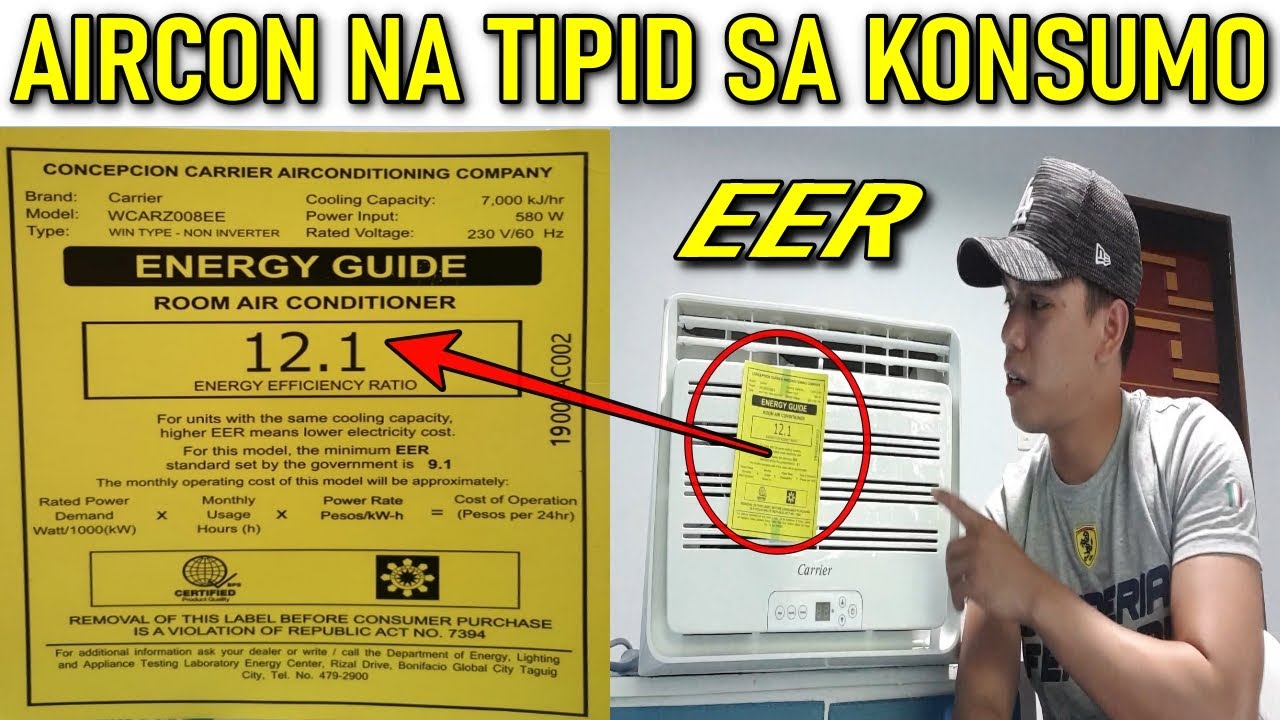 EER Guide! Para saan ang Yellow Tag? Sulit & Tipid Tips sa Aircon n bibilhin mo.