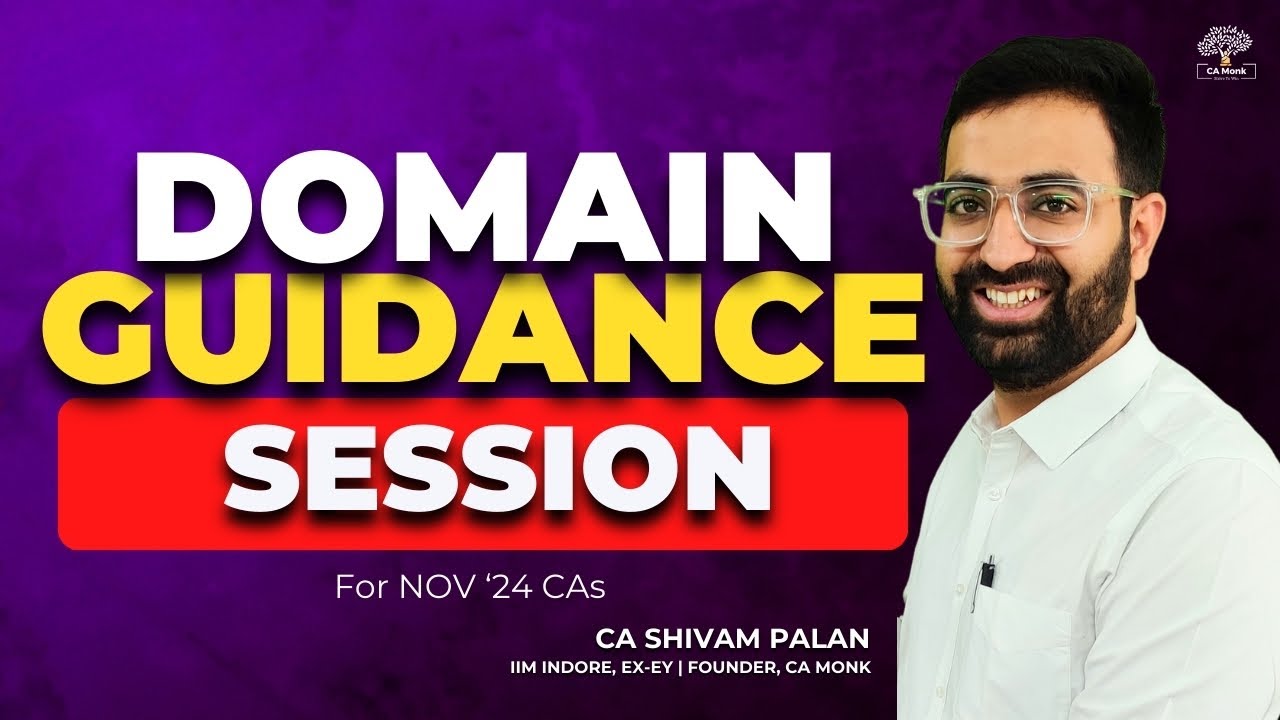 How To Choose Your CA Domain || Domain Guidance Session || Career Options for Chartered Accountants