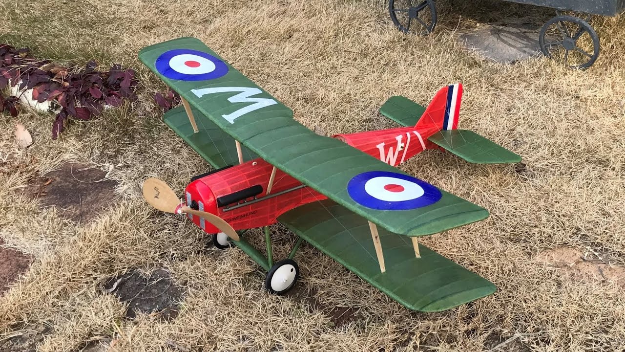 Free Flight 2022 Guillow's RAF SE5a by Rubber Powered