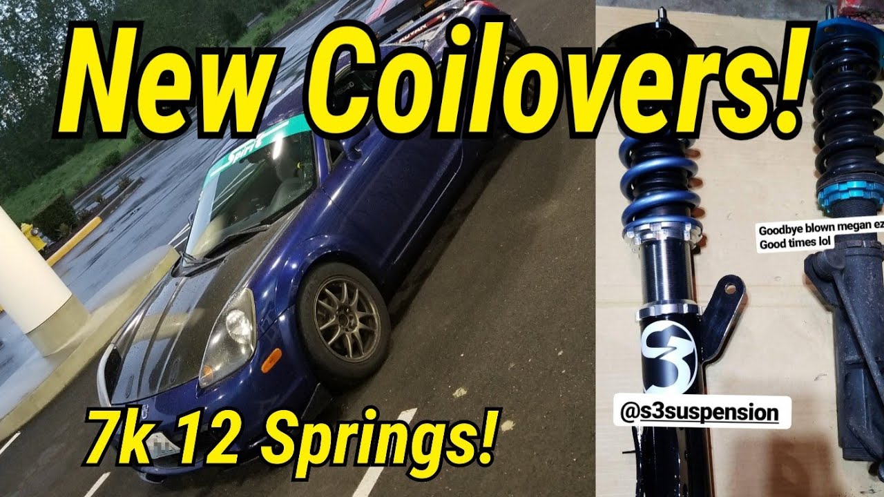 New Coilovers for MR2!! Install, Impression and Setting!!