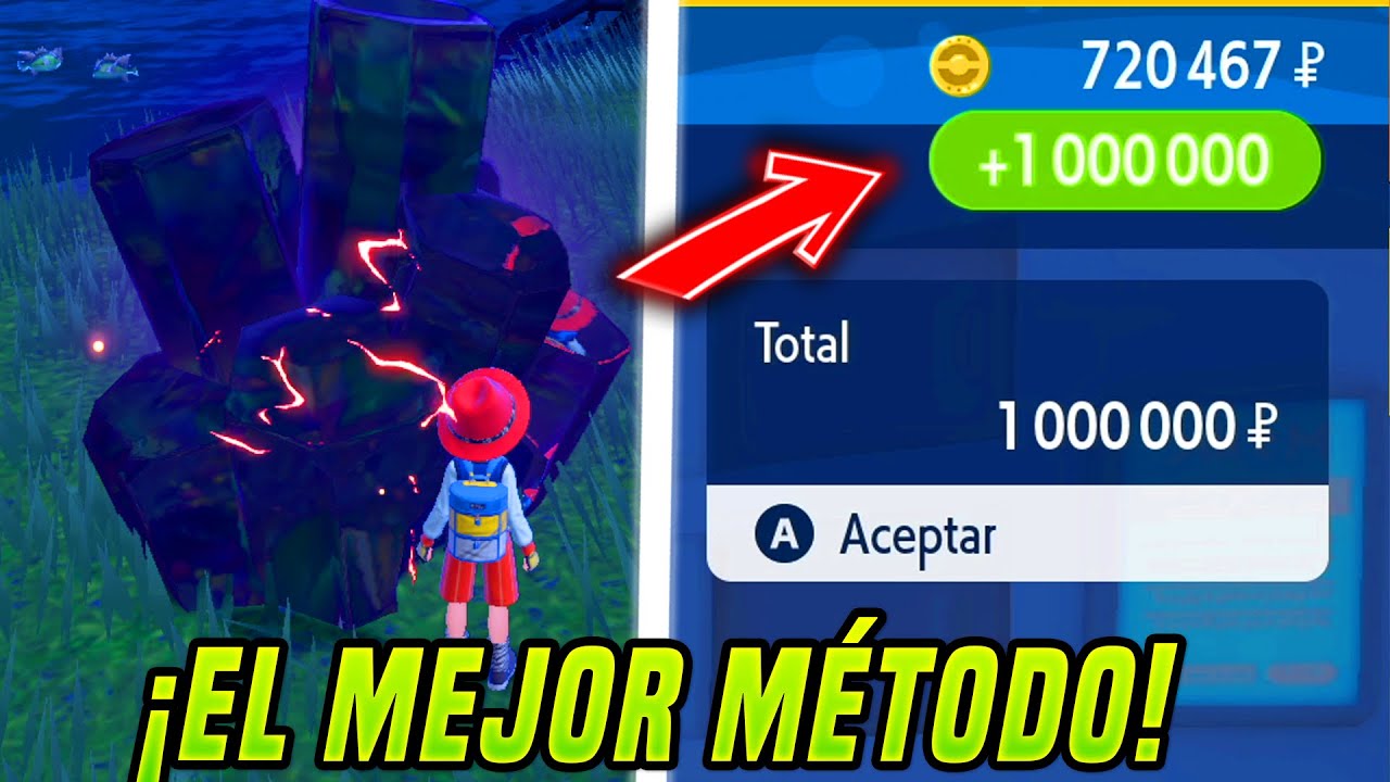 💵 Cómo CONSEGUIR 1 MILLÓN en 5 MINUTOS con el PARCHE HABILIDAD en Escarlata y Púrpura [v1.0.1]