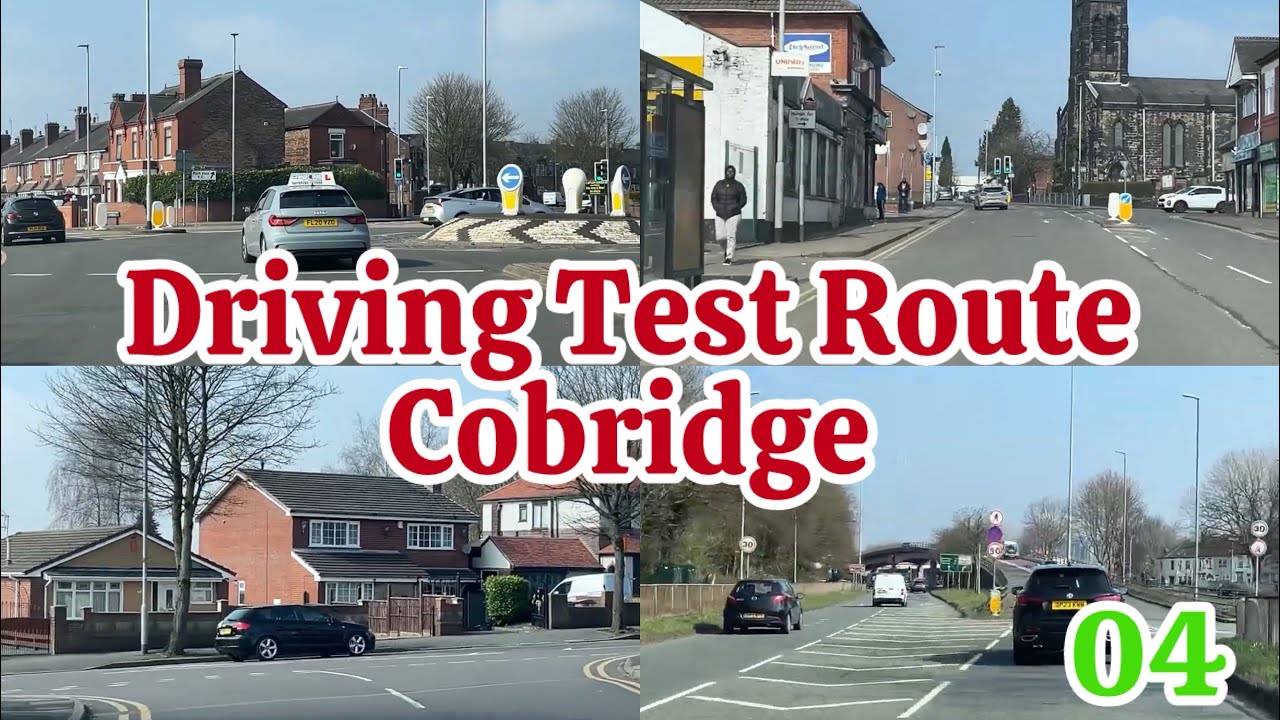 Driving Test Route 04 | Cobridge | Stoke-on-Trent | 2025
