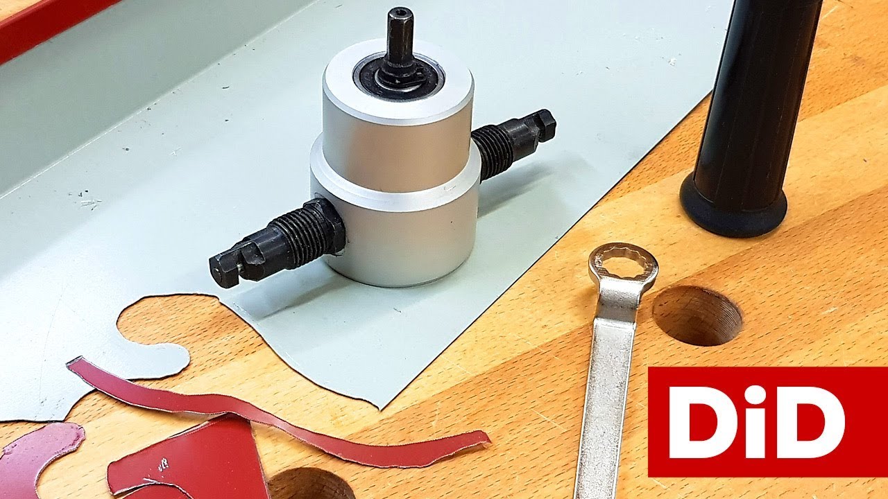 Chiny: Nożyce do cięcia blachy z każdej wkrętarki? Drillpro YT-160A