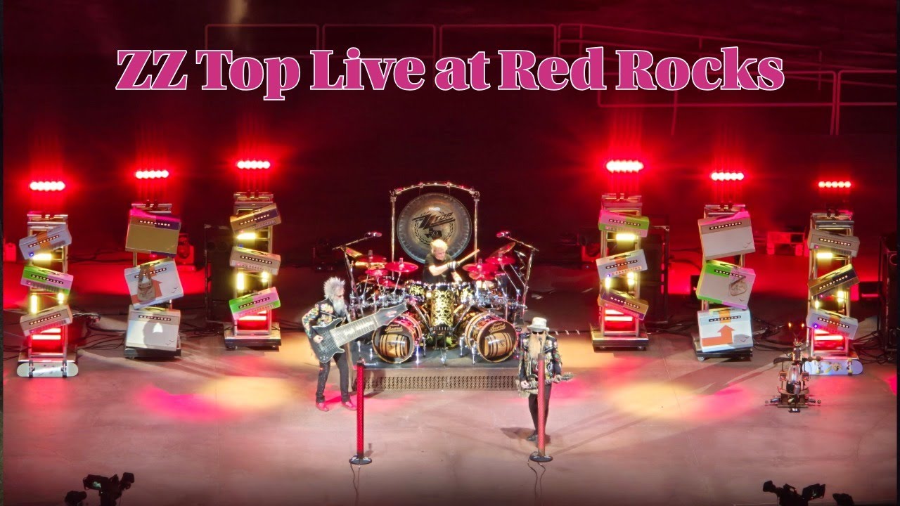 ZZ Top Live at Red Rocks
