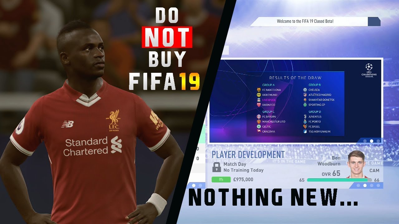 FIFA 19 IS A SCAM! An Honest FAN'S View on FIFA 19 Career Mode (BETA GAMEPLAY) #FIFA19 #BetaGameplay