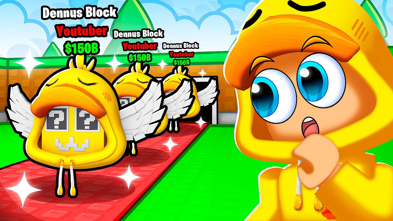 Ik Kreeg DENNUS LUCKYBLOCKS In Steal A Brainrot! (Roblox)
