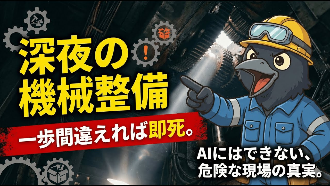 【工場メンテの闇】挟まれ・巻き込まれ・誤作動…巨大機械の中で起きる危険の真実とは？