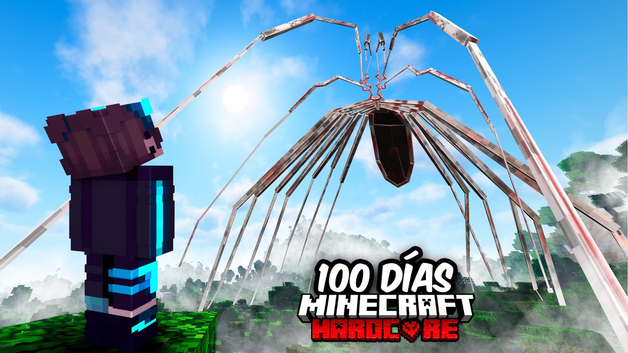 Sobreviví 100 Dias al TORMENTOR en Minecraft Hardcore
