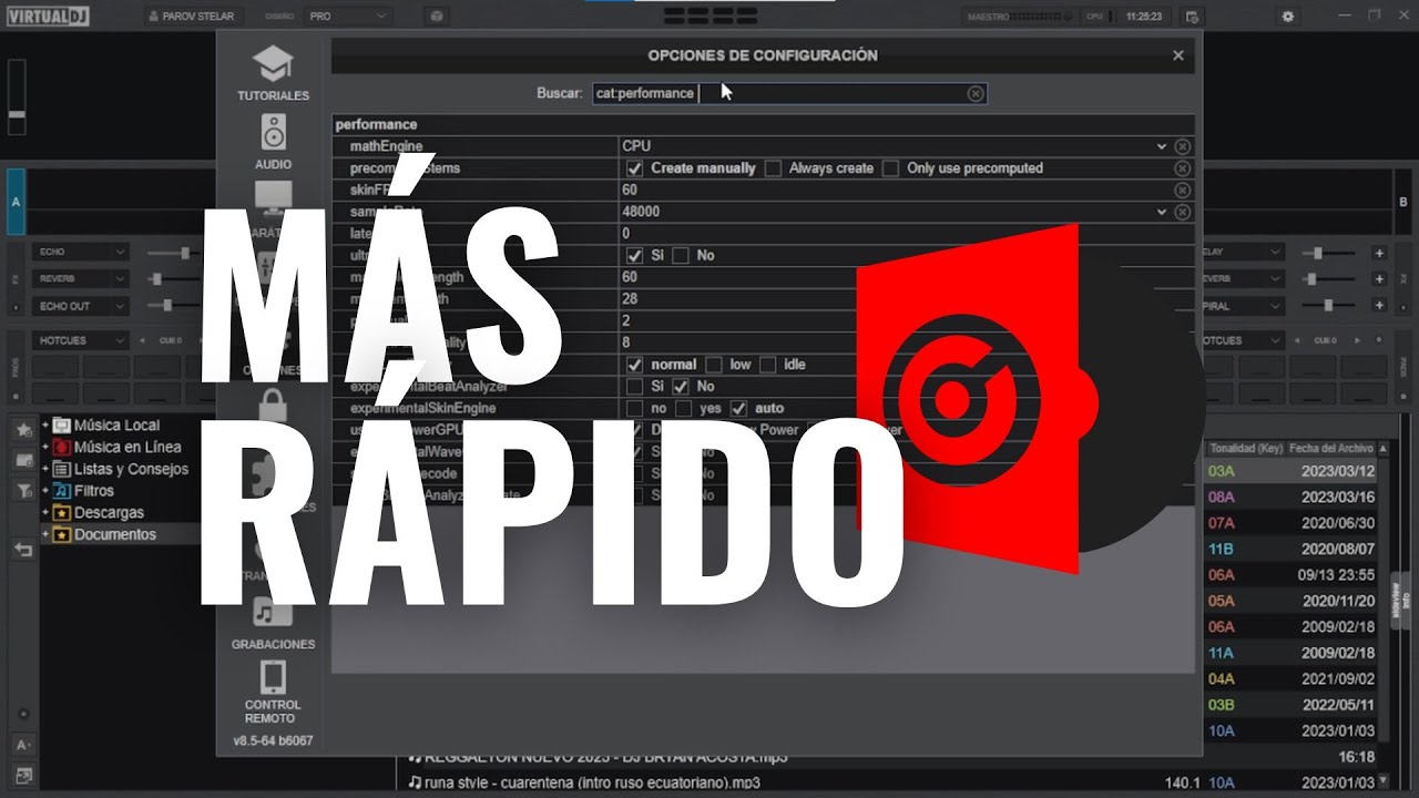 Como MEJORAR VIRTUAL DJ 2025 ¡Modo Profesional!