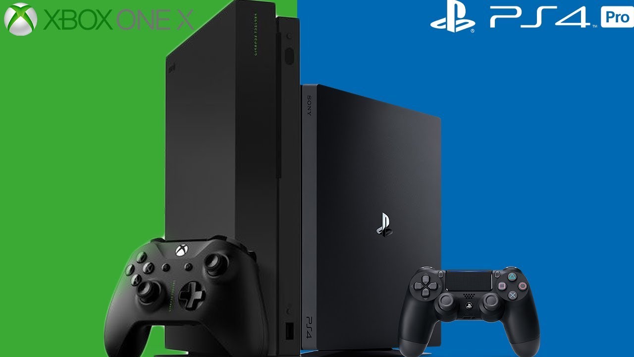 XBOX one X vs. Ps4 Pro - Der Vergleich!