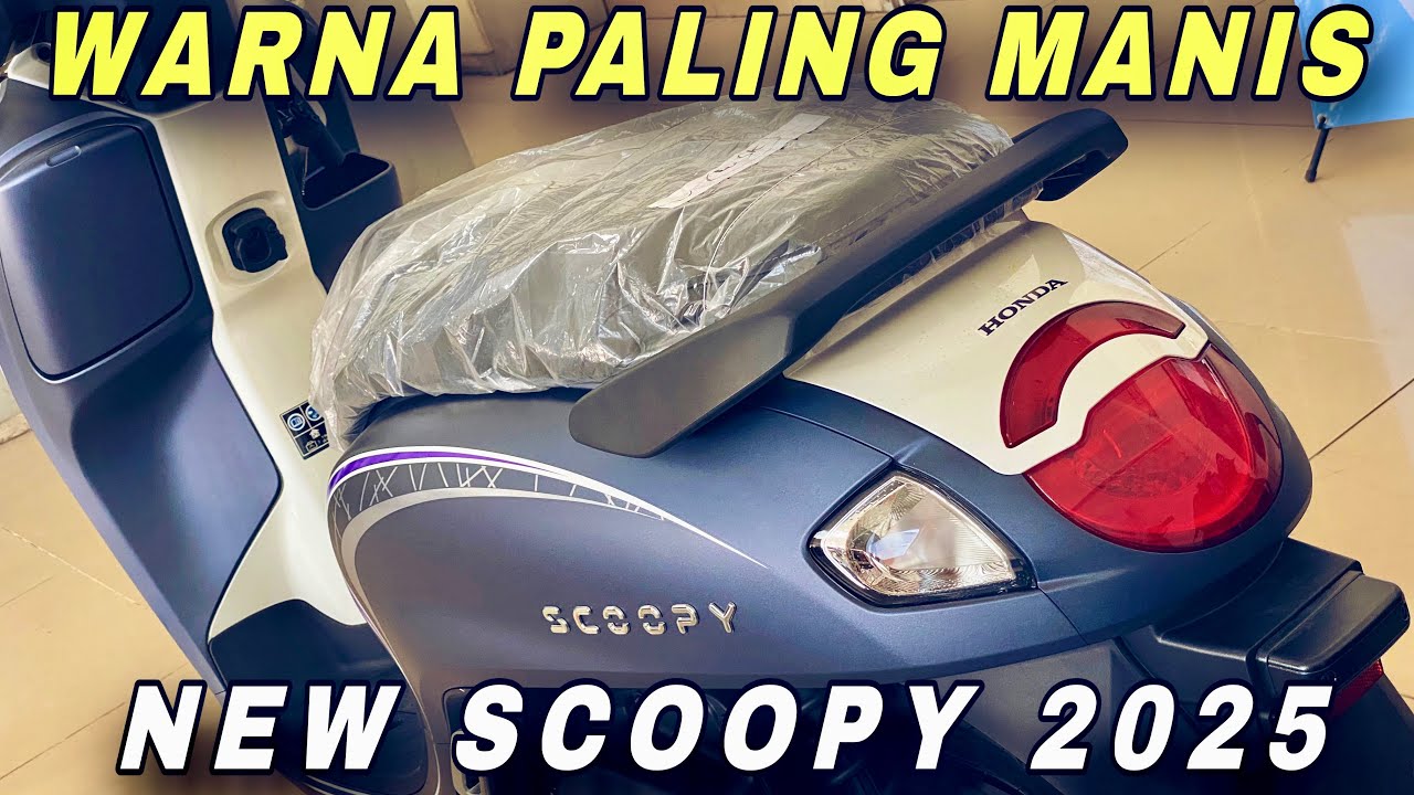 SCOOPY 2025 FASHION BLUE WARNANYA MANIS BANGET