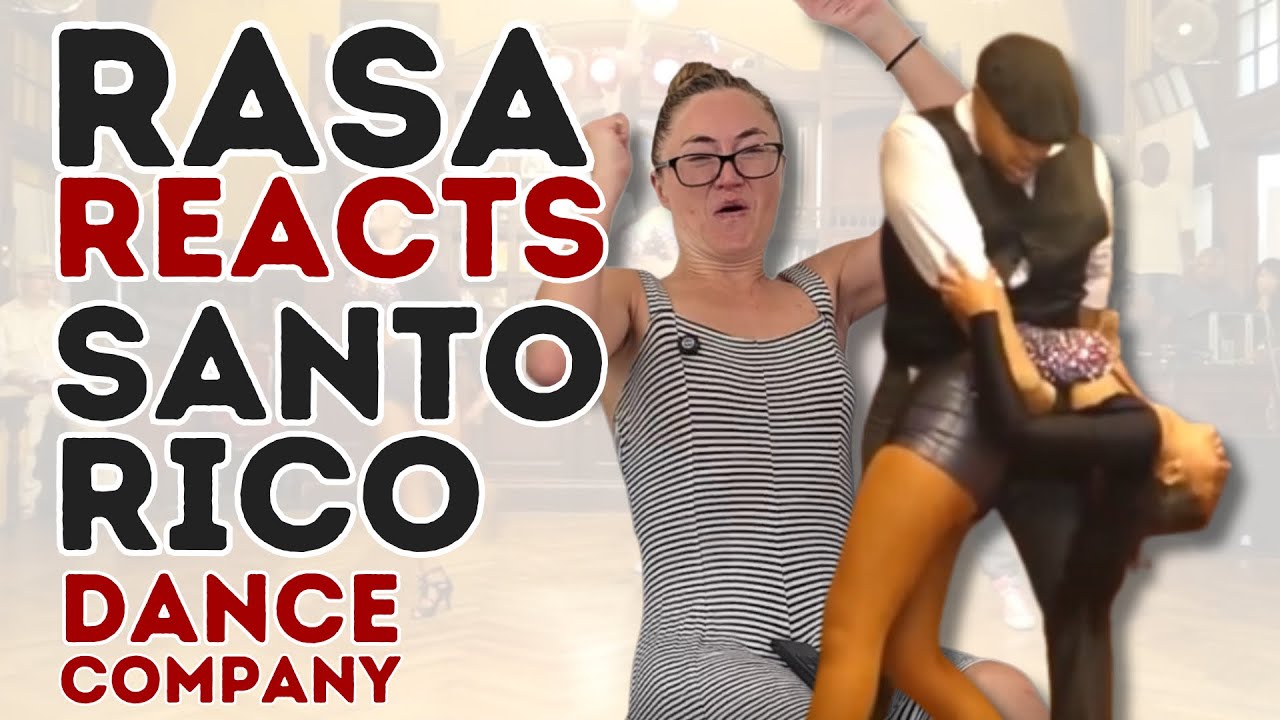 Rasa Reacts to Santo Rico Salsa Show at Haarlem Salsa Festival 2014