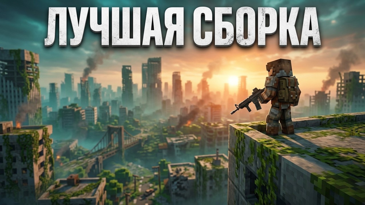 Лучшая Сборка на ЗОМБИ АПОКАЛИПСИС в МАЙНКРАФТ | DeceasedCraft - Urban Zombie Apocalypse