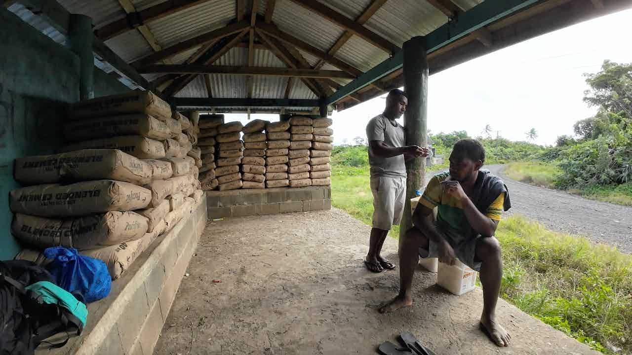 Shopping And Transporting Cement To Start The Village Seawall Project🇫🇯