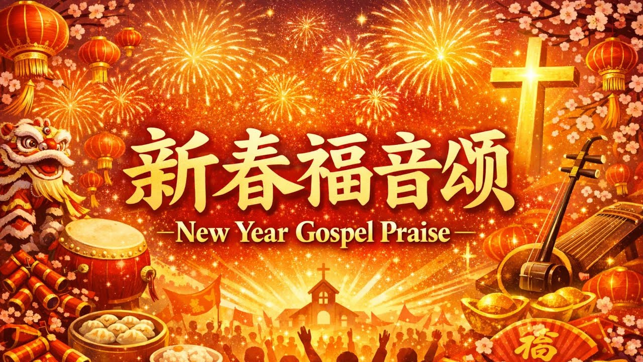 新春福音颂｜华人新年基督教赞美诗 🎊 主恩满溢迎新年