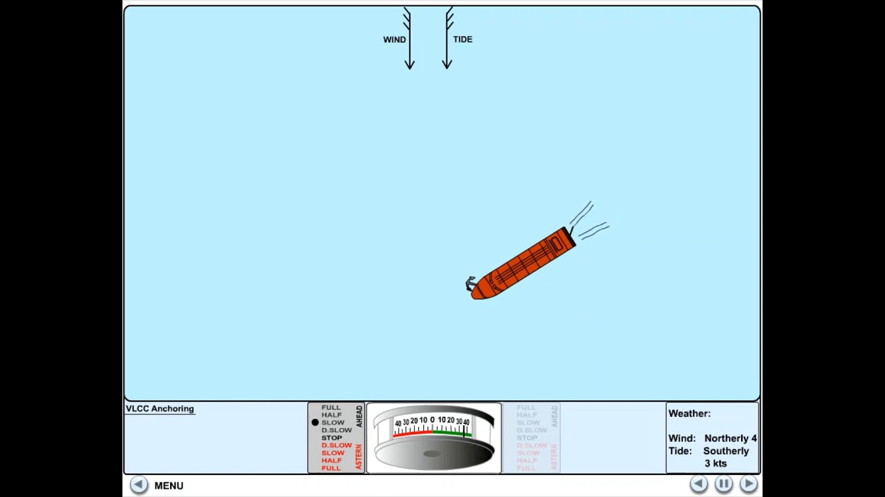 Shiphandling - VLCC Anchor